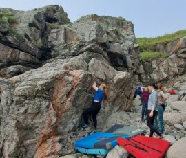Group bouldering taster session. Aberdeen. Bouldering taster sessions